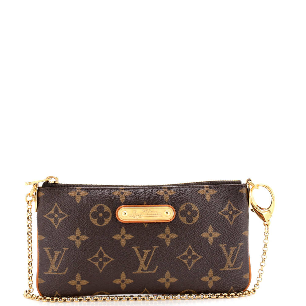 Louis Vuitton Milla Pochette Canvas Mm #258626L10B